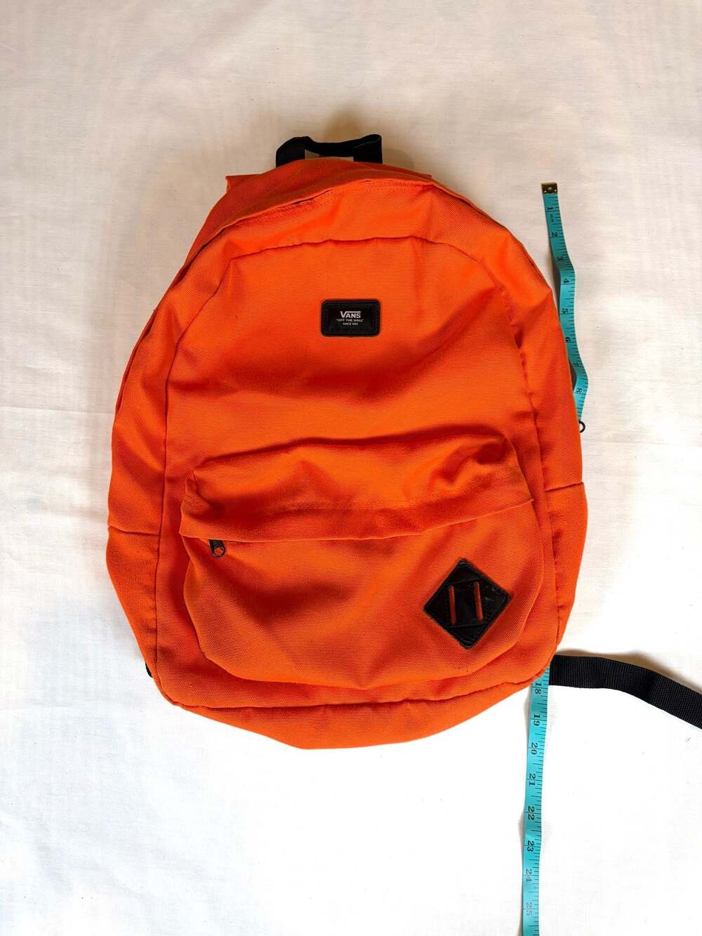 Vans Old Skool Orange Canvas Backpack School Bag